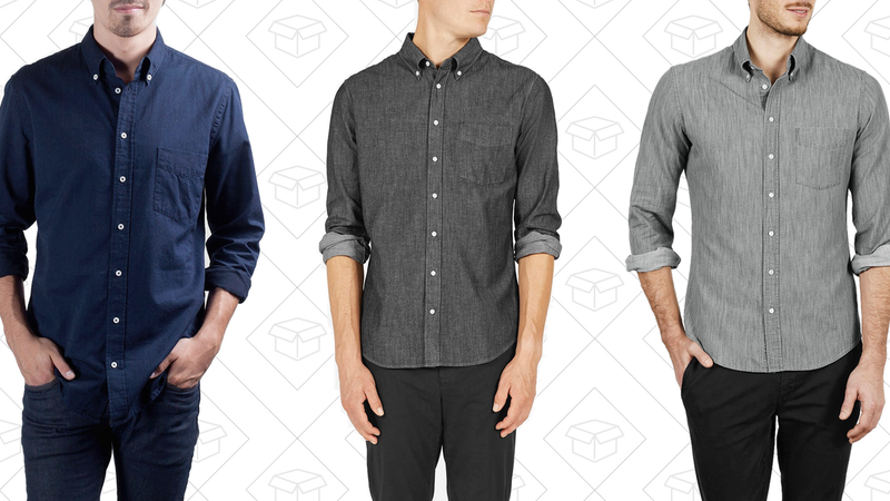 Illustration for article titled Everlane's Denim Oxford is Essential in at Least One Color